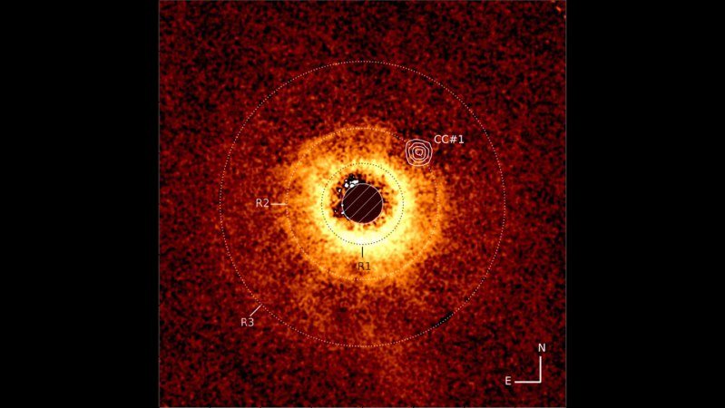 In a first, the Webb telescope found a planet by actually ‘seeing’ it