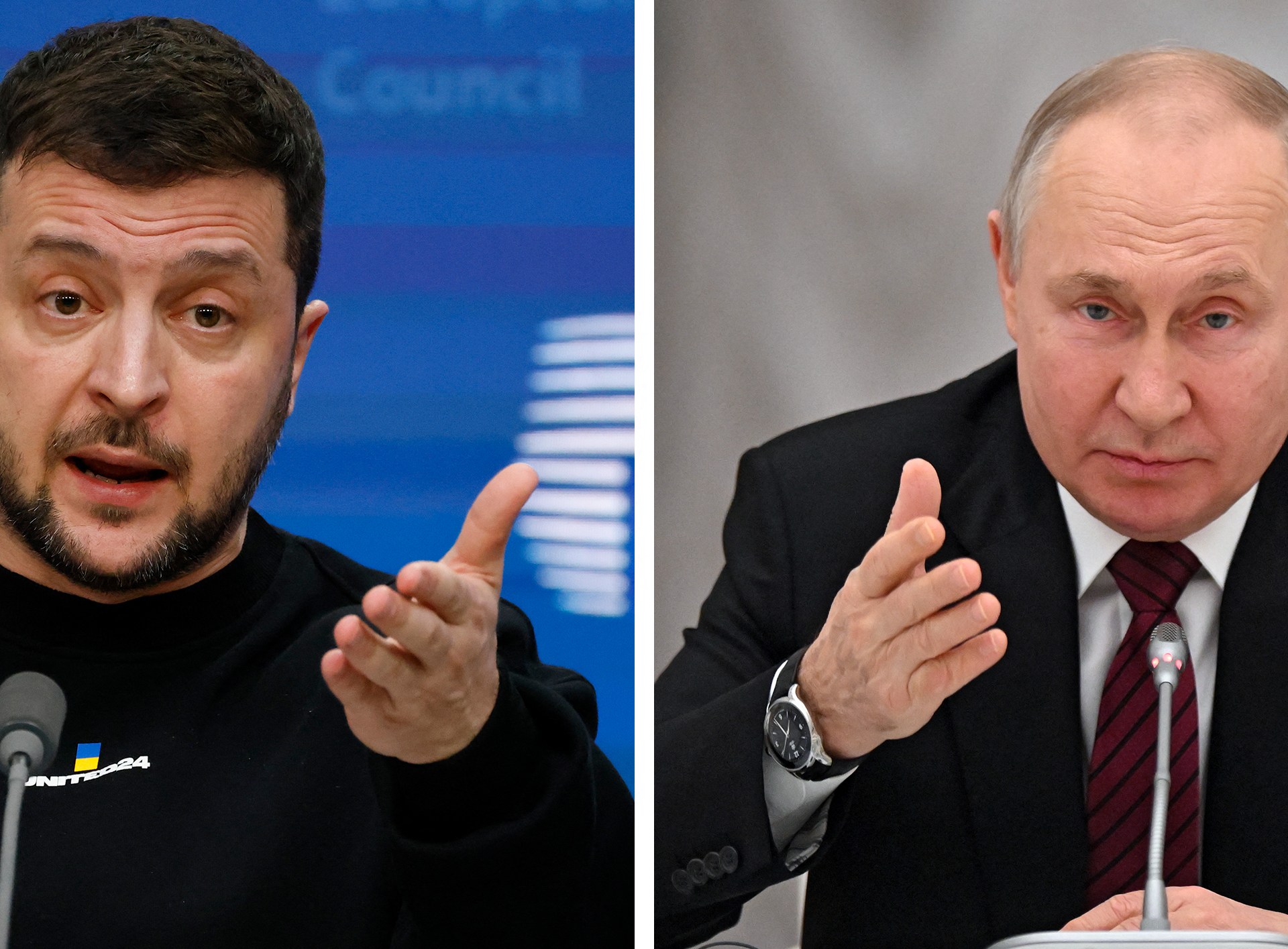 Ukraine’s Zelenskyy urges trial for ‘war criminal’ Putin