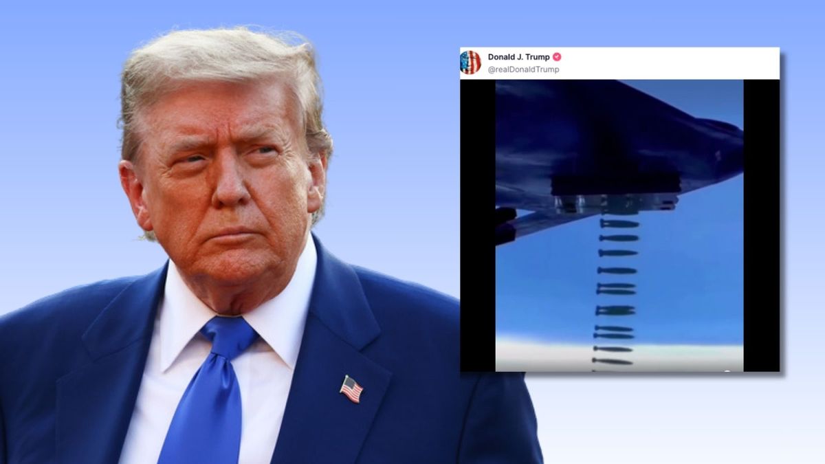 Yes, Trump posted a ‘Bomb Iran’ Beach Boys parody video