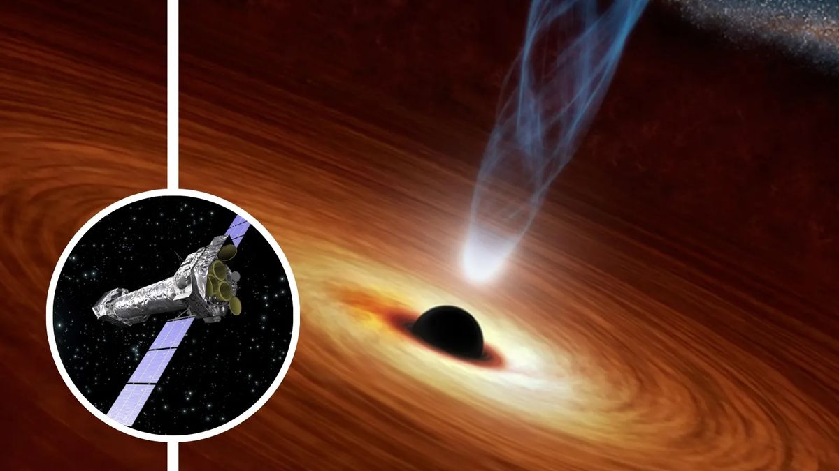 This supermassive black hole is eating way too quickly — and ‘burping’ at near-light speeds