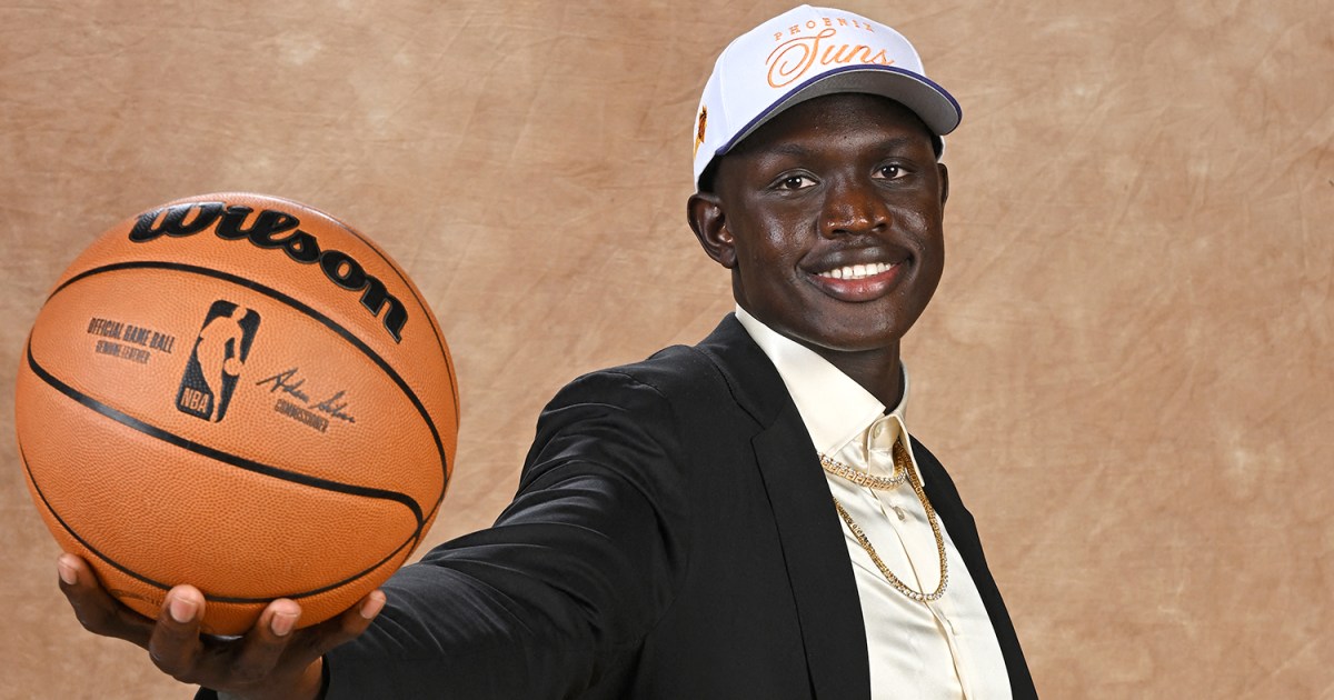 Who is Khaman Maluach, the South Sudanese player picked in the NBA draft?