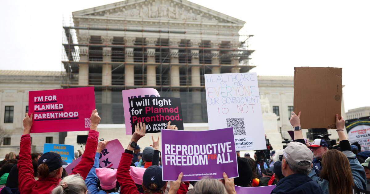 Supreme Court says states may bar women on Medicaid from using Planned Parenthood clinics