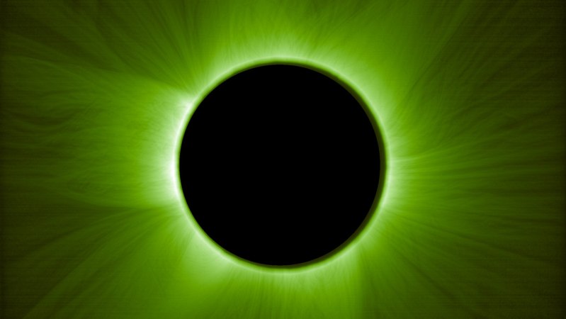 Two spacecraft created their first images of an artificial solar eclipse