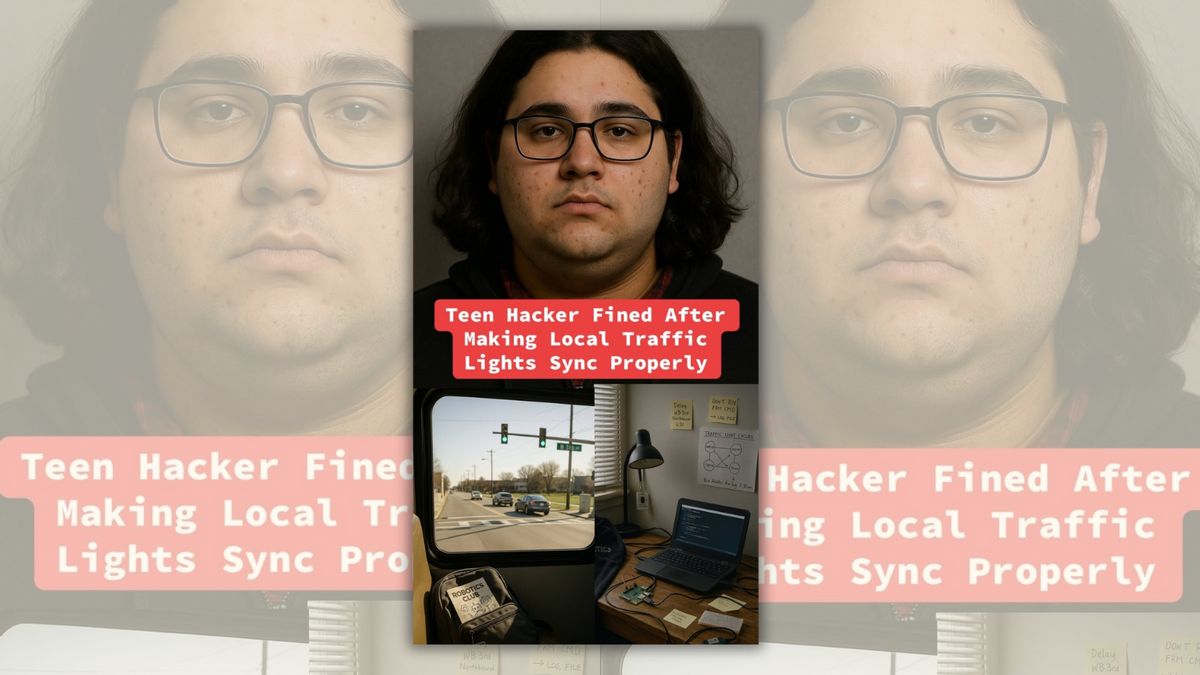 Pump the brakes on claim Ohio teen who hacked Dayton traffic light was fined, put on house arrest