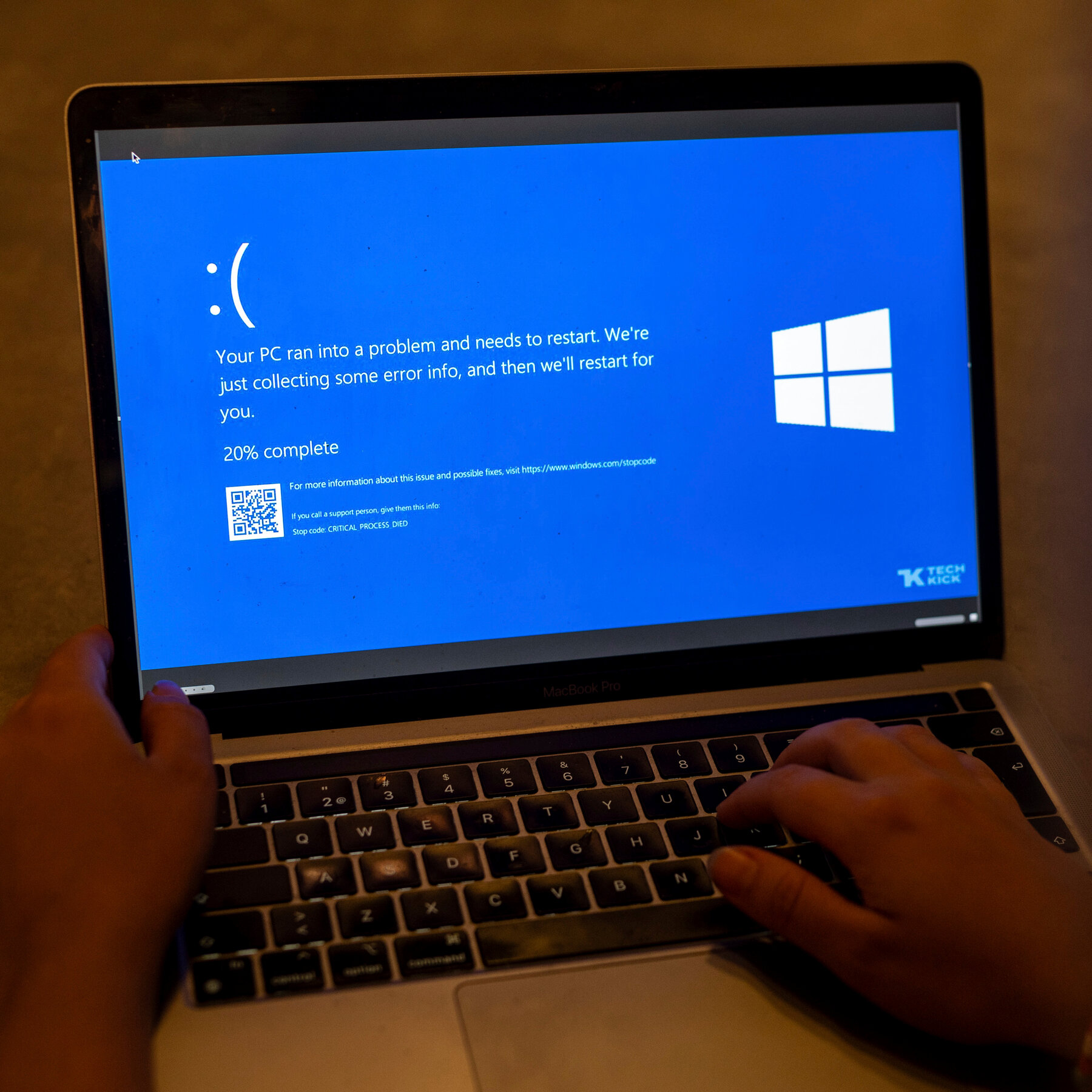:( Microsoft’s ‘Blue Screen of Death’ Is Going Away
