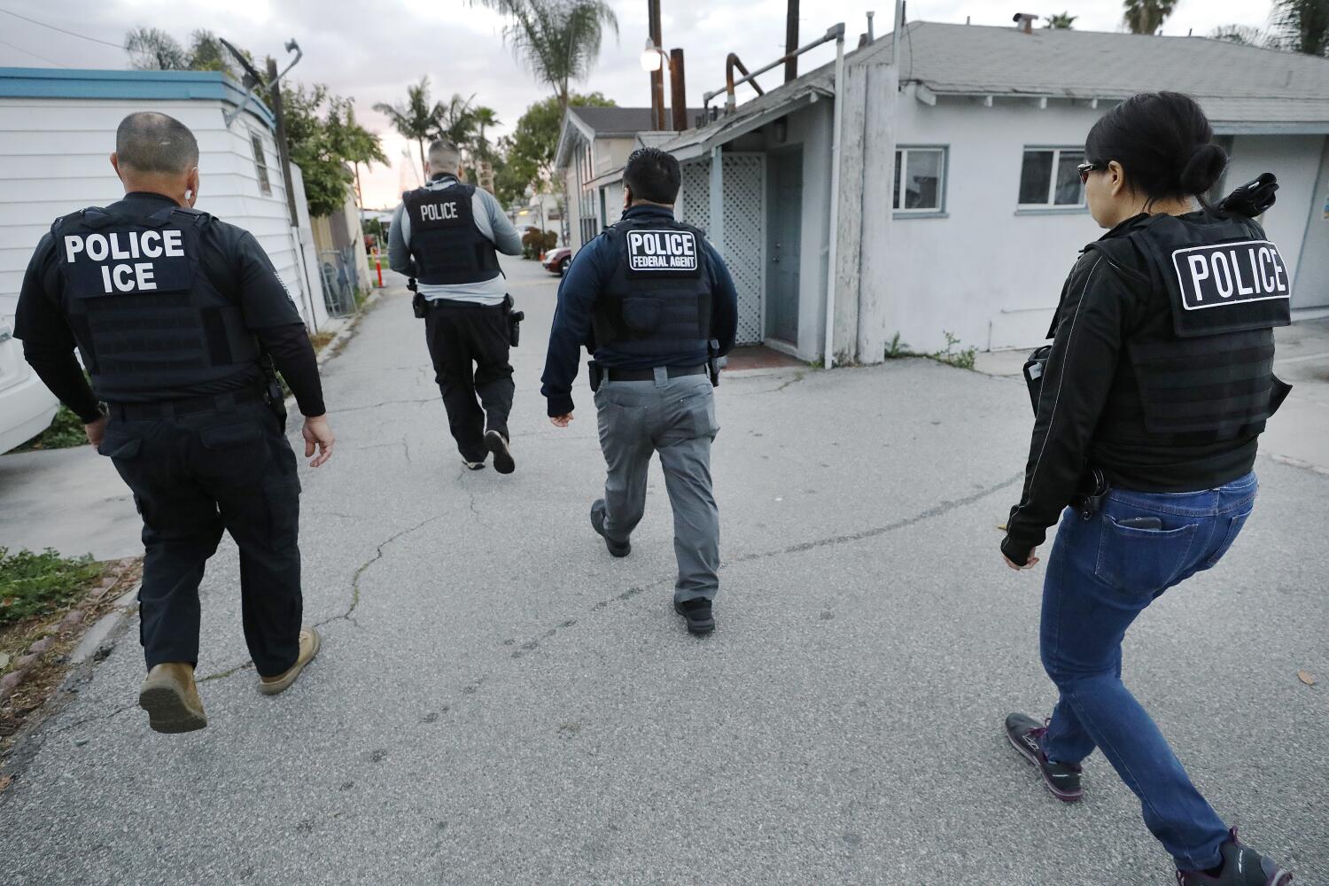 ICE seizes 6-year-old with cancer outside L.A. court. His mom is fighting for his release