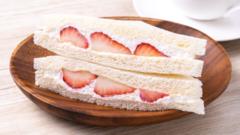 Japan loves them. And now they’re in the UK – strawberries and cream sandwiches