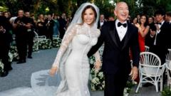 In pictures: Celebrities descend on Venice for Jeff Bezos and Lauren Sanchez’s wedding