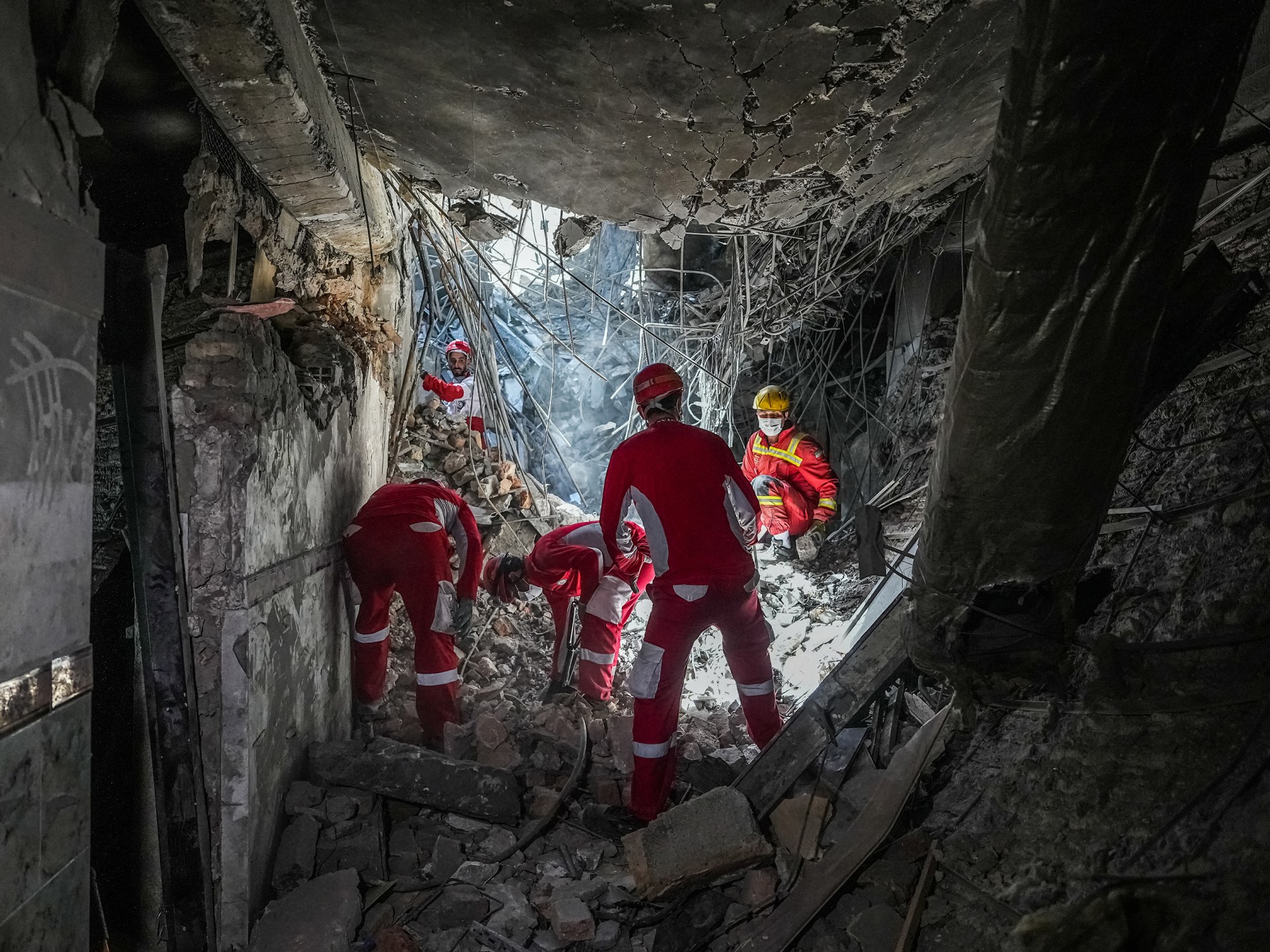 Aftermath of deadly Israeli attack on Tehran’s Evin Prison