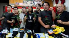 One of Hong Kong’s last major pro-democracy parties disbands