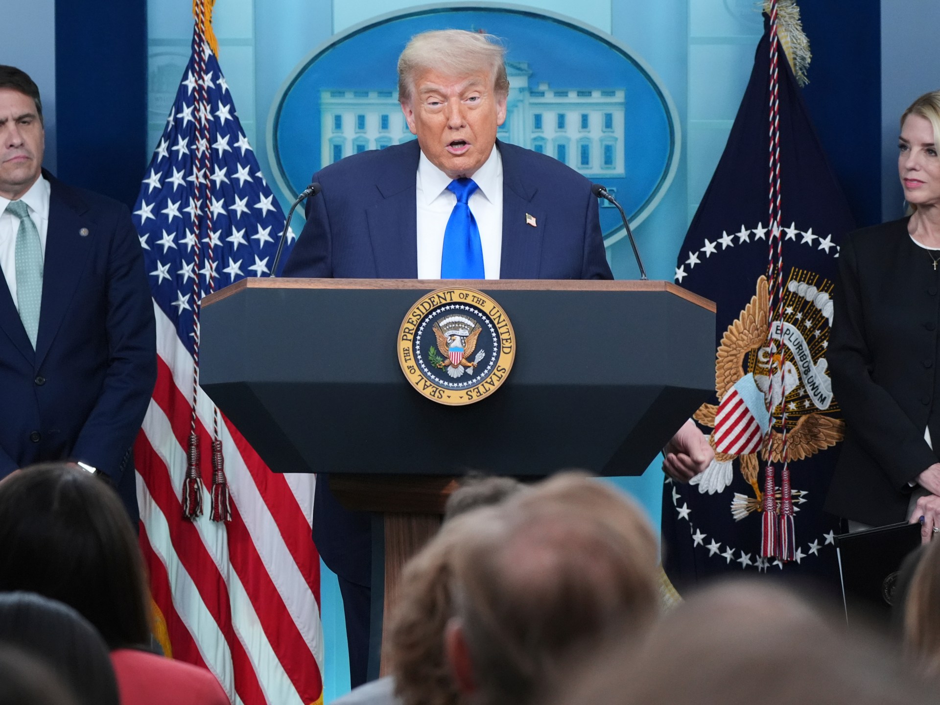 Trump reiterates Iran nuclear talking points despite swirling questions