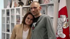 I may have lost half the weight, but I’m not broken, says freed Belarus opposition leader