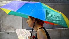 ‘Unprecedented’ alerts in France as blistering heat grips Europe