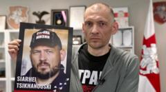 I lost half my weight in jail, but I’m not broken, says freed Belarus opposition leader