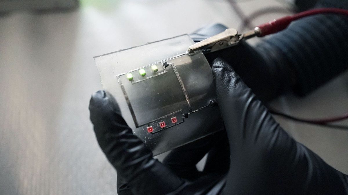 ‘Unlike conventional electronics’: New liquid metal-infused circuit boards can self-heal and work after taking heavy damage