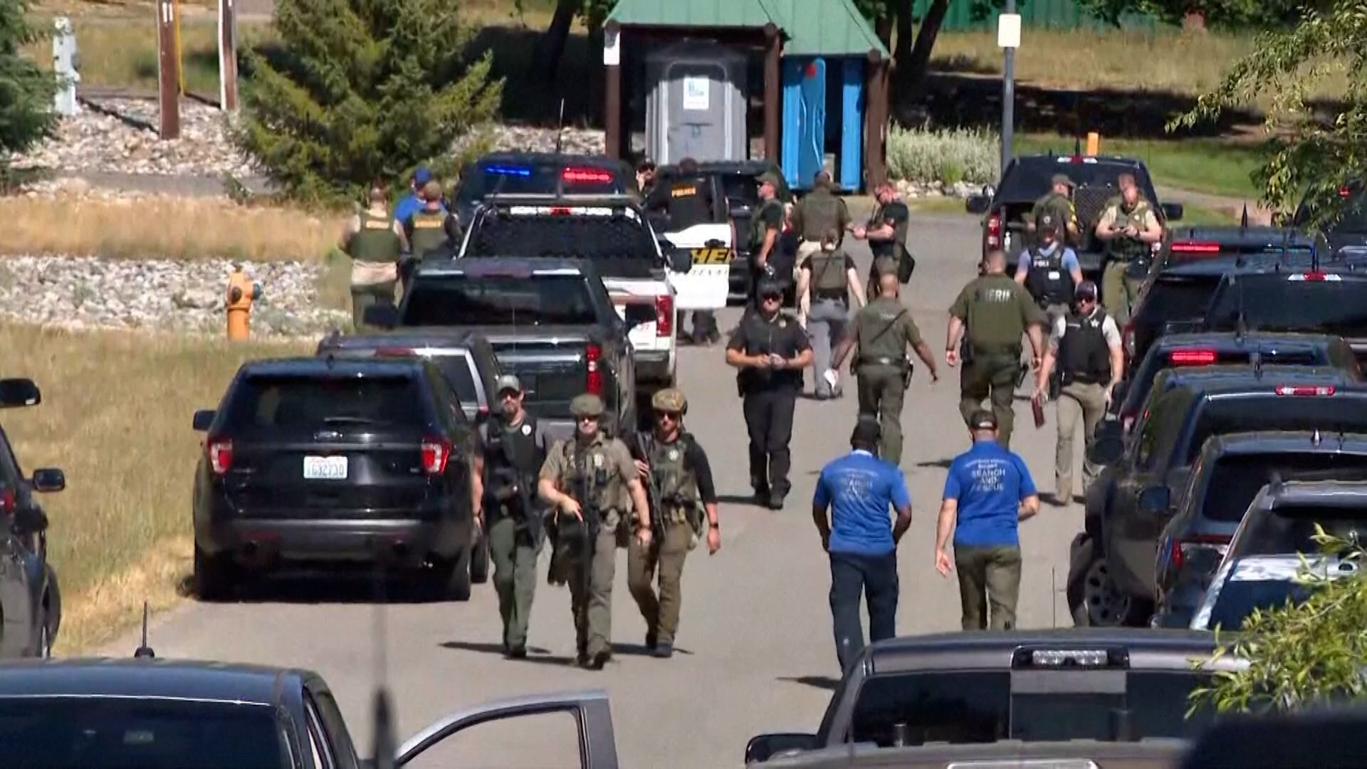 Suspect who targeted fire service in ‘ambush’ shooting named as aspiring firefighter