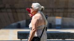 Spain and Portugal record hottest June ever as heatwave grips Europe