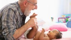 ‘Notable’ rise in dads over 60 in England and Wales
