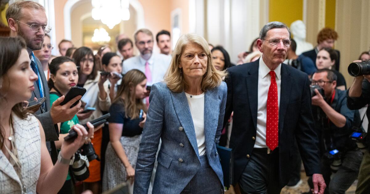 By a single vote, Trump’s megabill passes the Senate