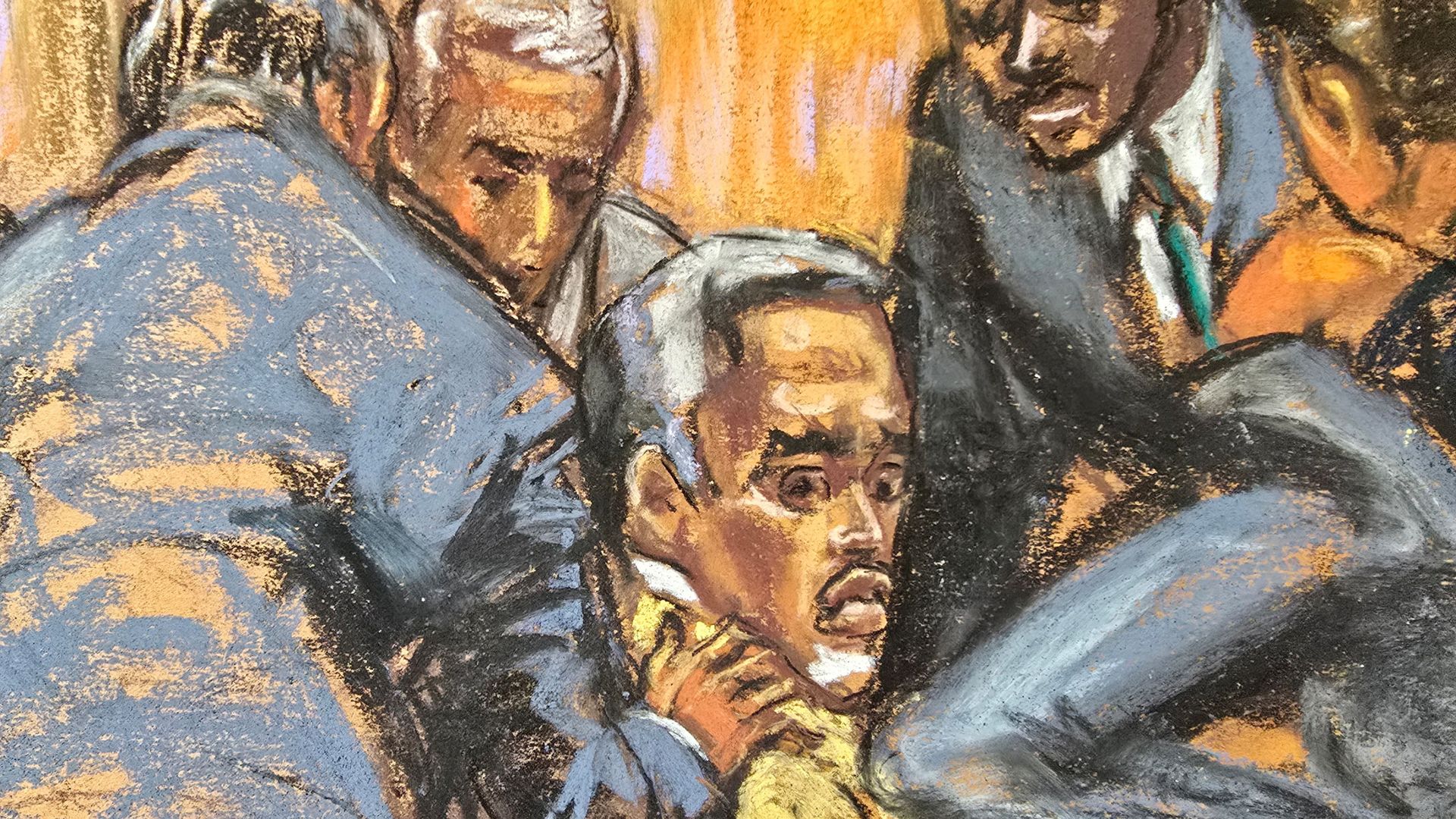 Sean ‘Diddy’ Combs holds head in his hands as jury reaches a partial verdict