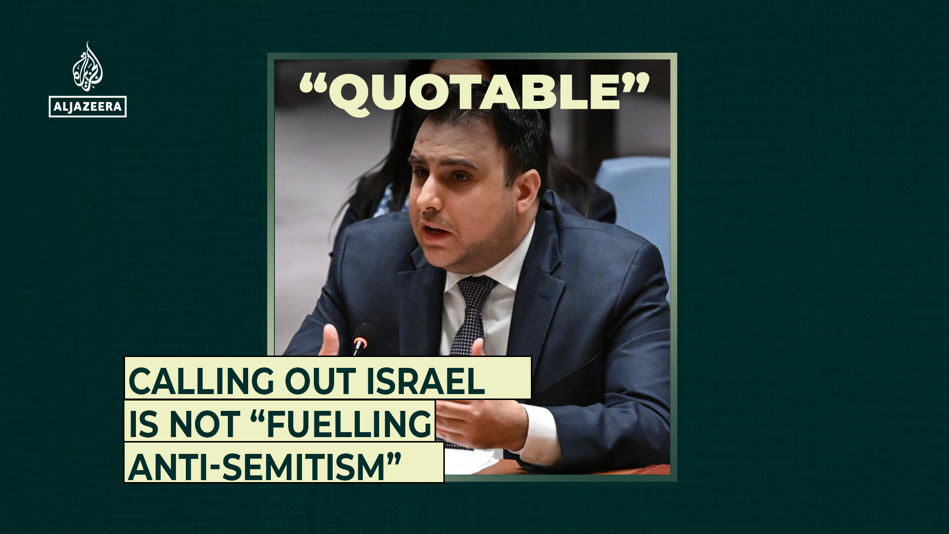 Calling out Israel is not “fuelling anti-Semitism”