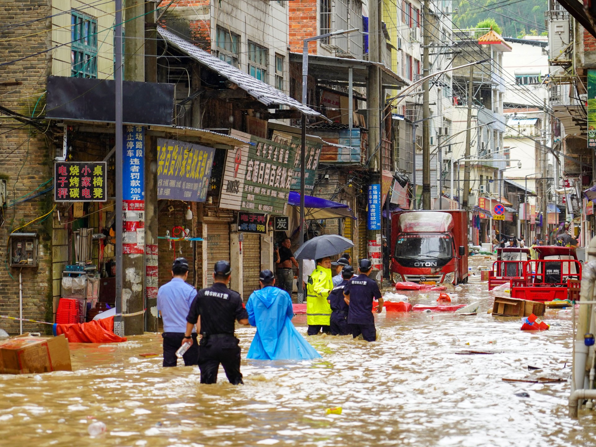 China’s north and west on red alert for heavy rains after deadly floods