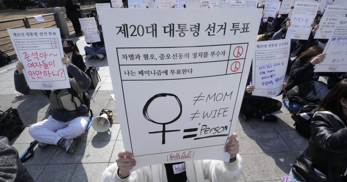 Why South Korean young men and women are more politically divided than ever