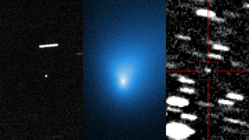 A third visitor from another star is hurtling through the solar system
