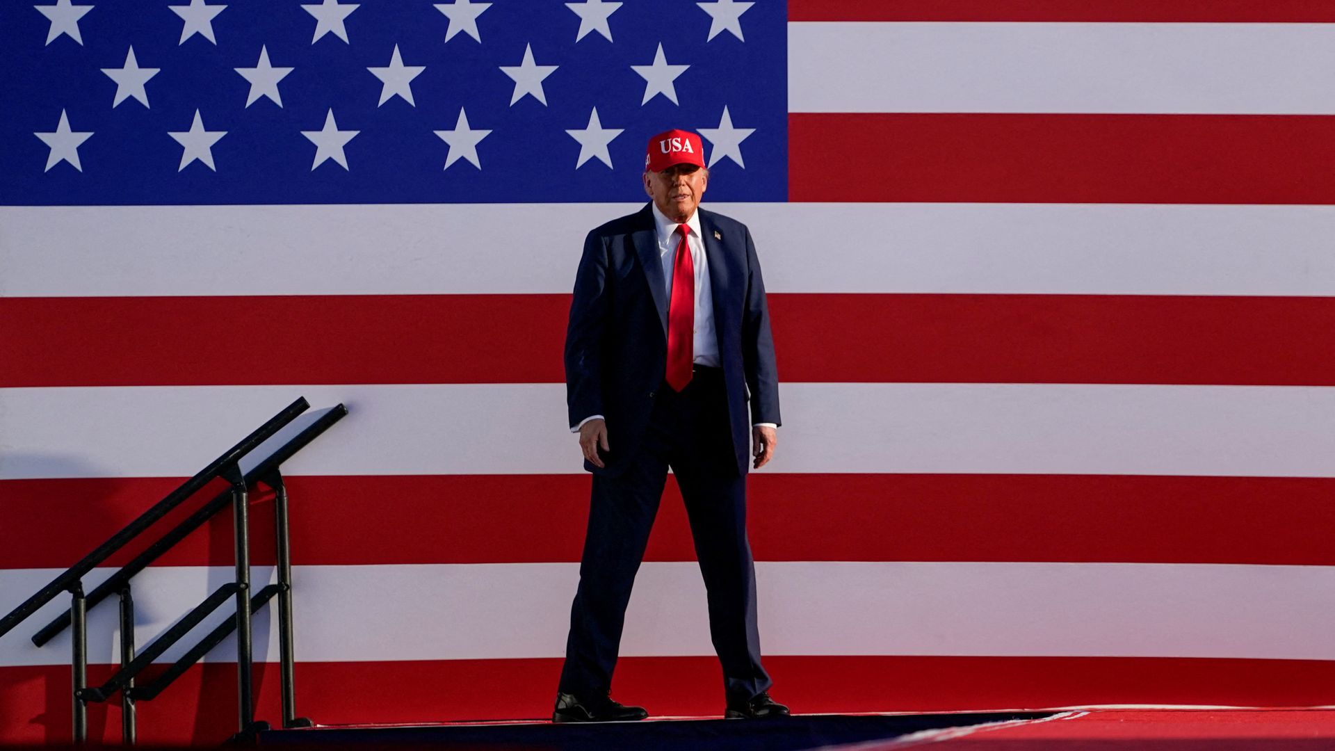 Stars, stripes and soundbites: Trump celebrates his ‘big, beautiful’ win