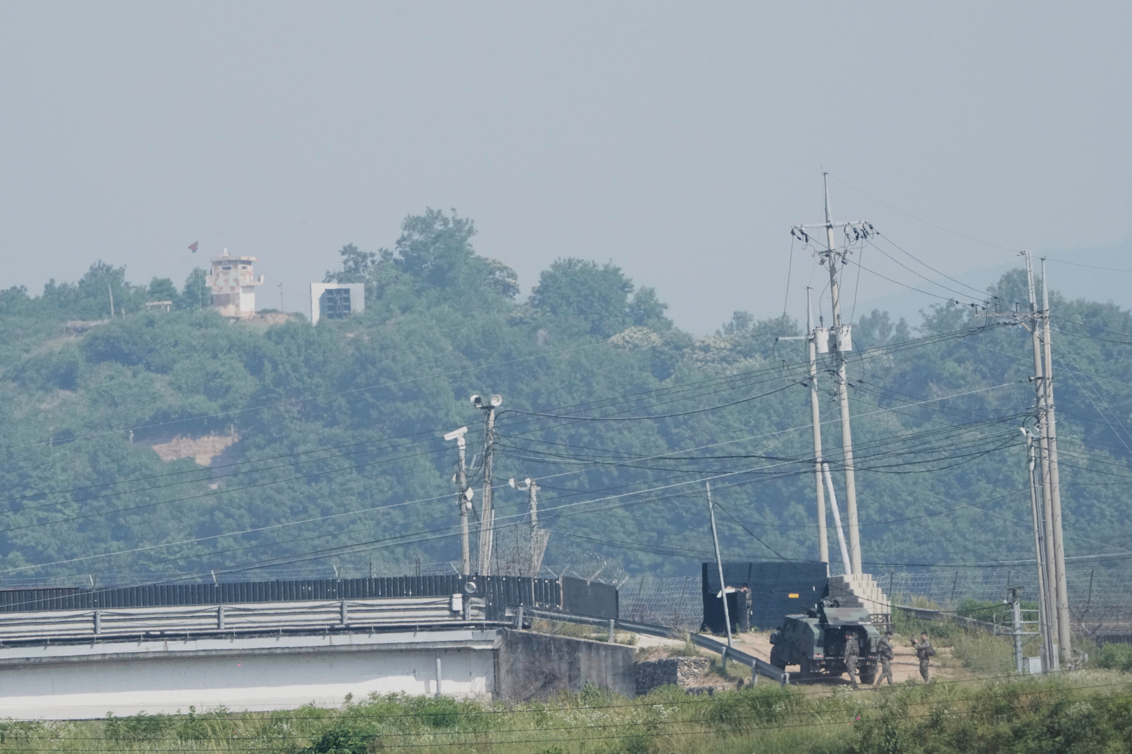 North Korean man crosses heavily fortified DMZ border to South Korea
