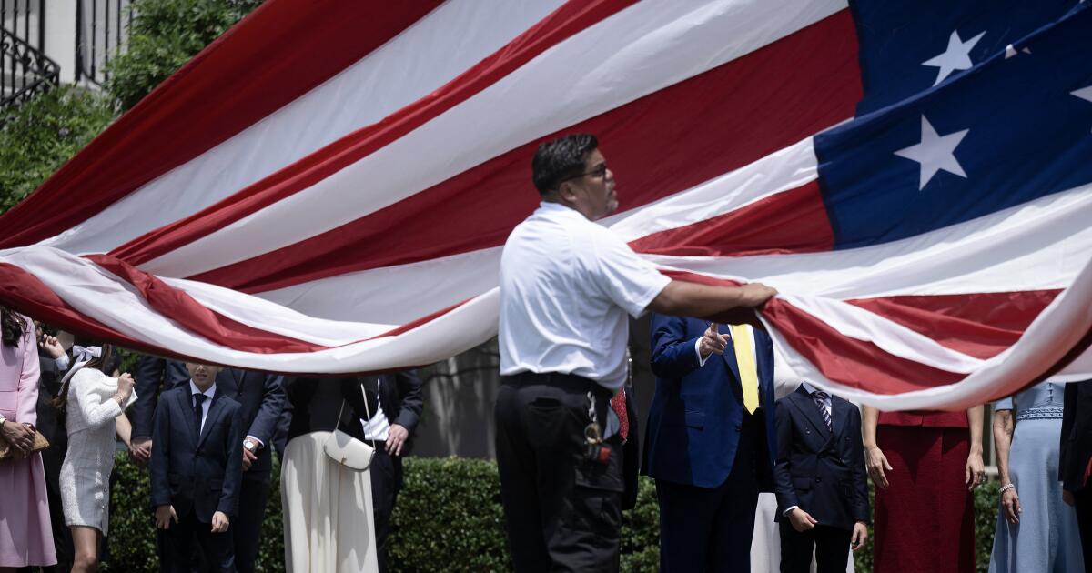 Barabak: Congratulations, America, you’re 249 years old! But this last one has been rough