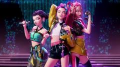 Fictional K-pop bands beat BTS and Blackpink in US charts
