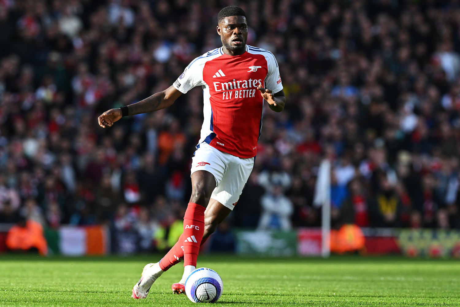 Former Arsenal soccer player Partey charged with five counts of rape