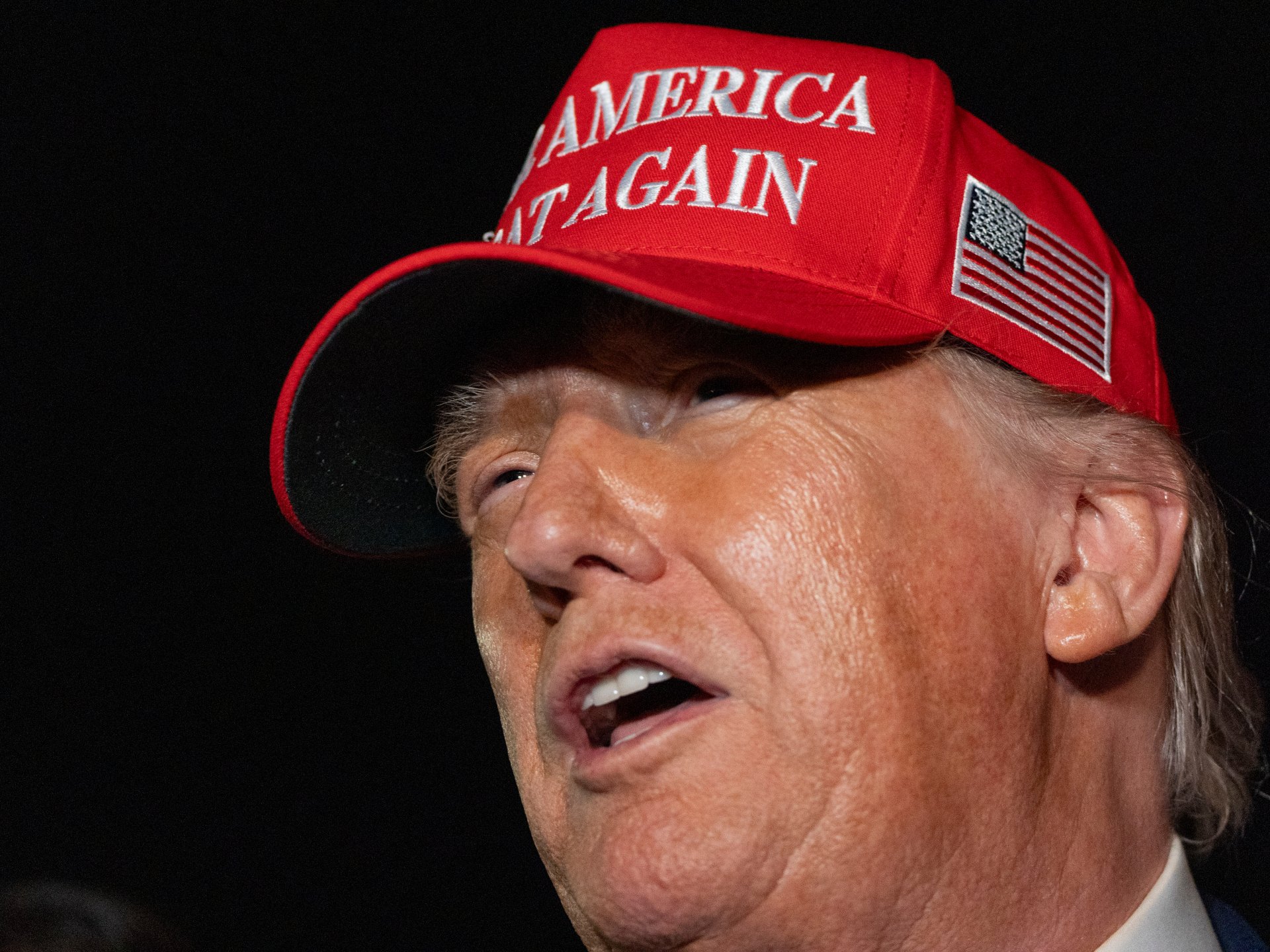 ‘I’ve never heard that’: Trump denies knowingly using anti-Semitic term