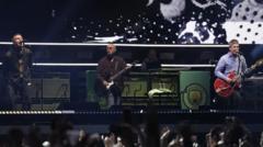 Watch: Moment Oasis take to the stage for first gig in 16 years