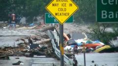 Watch: Deadly Texas flooding causes destruction