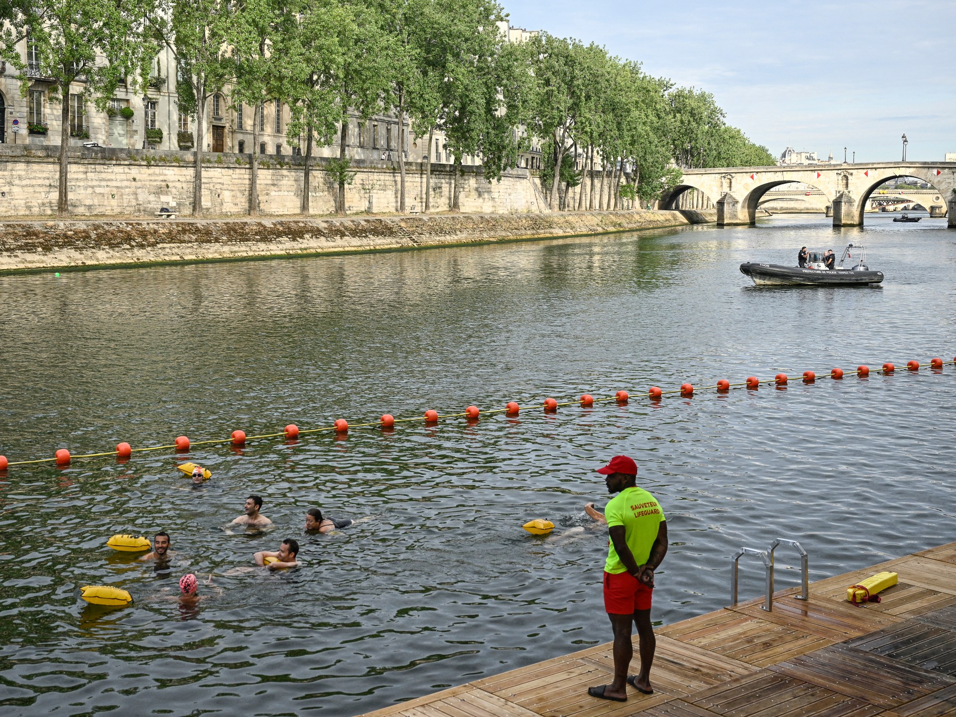 River Seine reopens to Paris swimmers, after Olympics, century-long ban