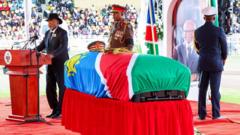 Namibia halts all state funerals amid criticism of the high cost