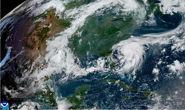 Tropical Storm Chantal strengthens slightly as it nears landfall in South Carolina