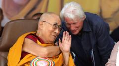 Richard Gere joins Dalai Lama’s 90th birthday celebrations