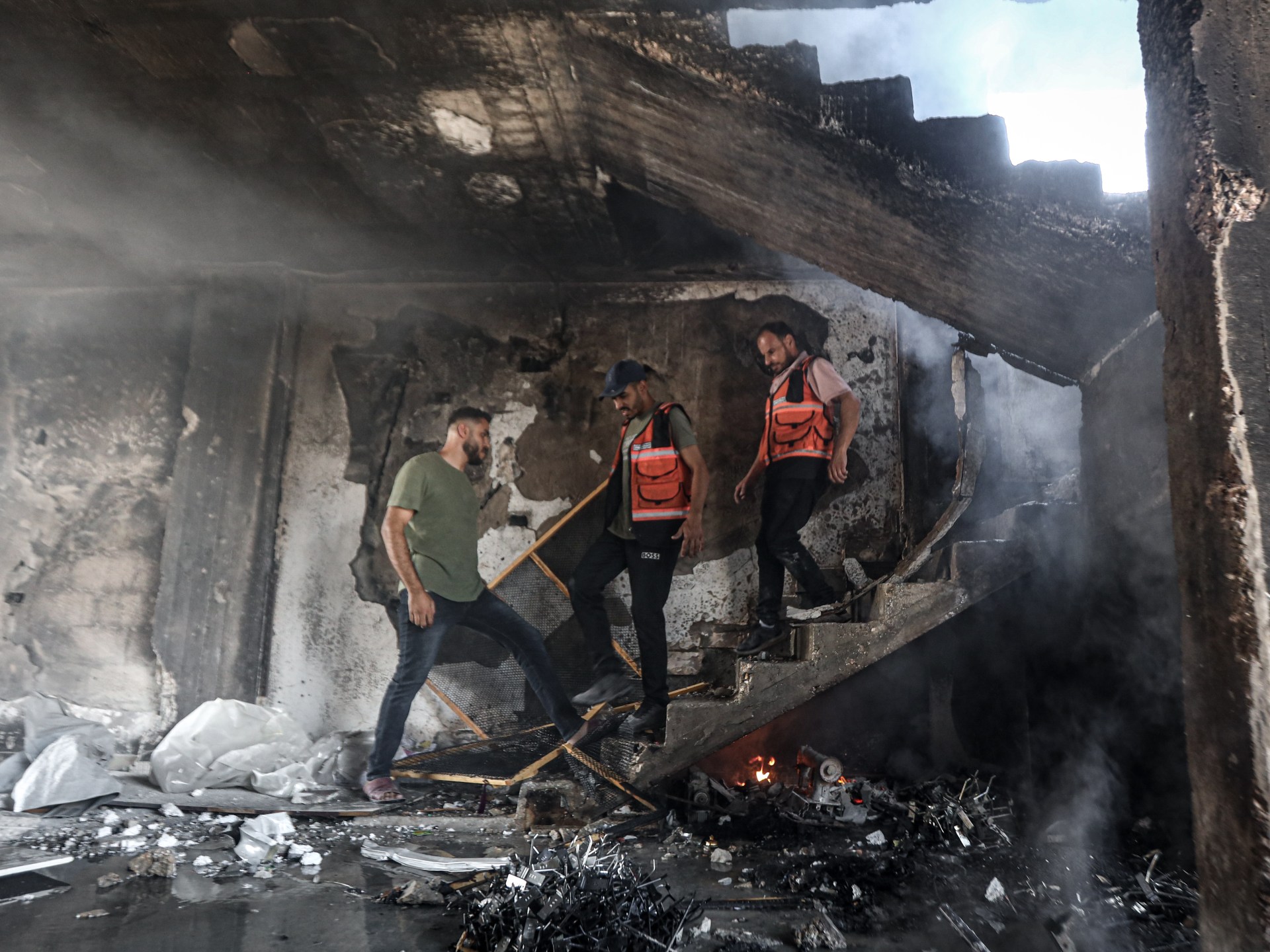 Israeli forces kill 82 in Gaza; Trump says ceasefire could happen this week