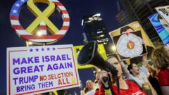 Netanyahu visits US as Trump puts pressure to agree Gaza ceasefire deal