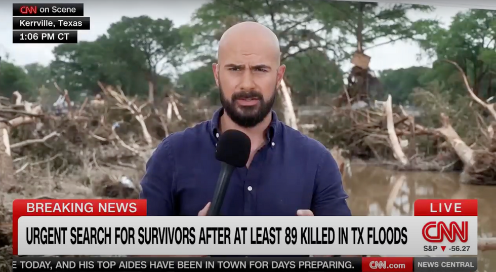 ‘Rotting flesh’: CNN host stunned by smell ‘permeating’ TX after deadly floods