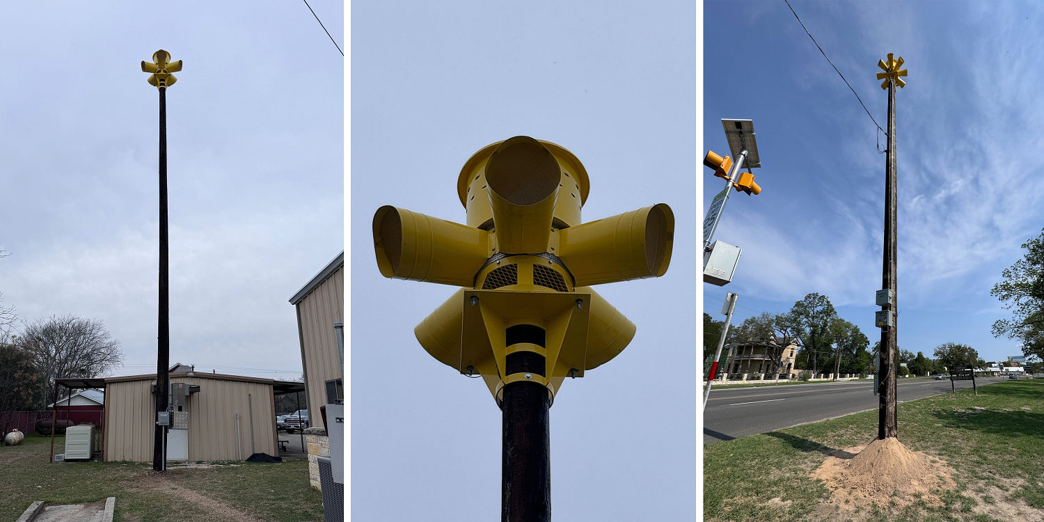 In deadly Texas floods, one town had what some didn’t: A wailing warning siren