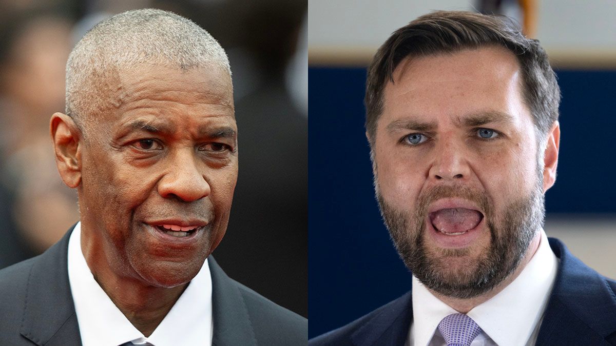 Did Denzel Washington sue Vance for $100M following courtroom argument?