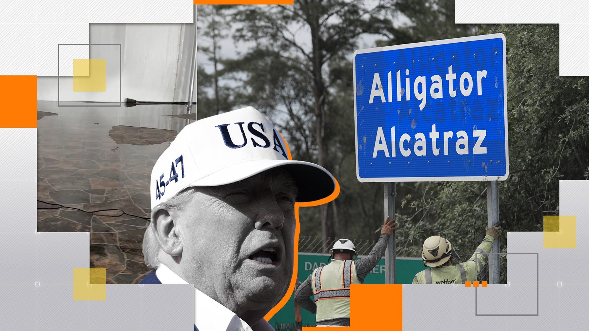 The ‘Alligator Alcatraz’ detention centre was built in eight days – but problems are emerging