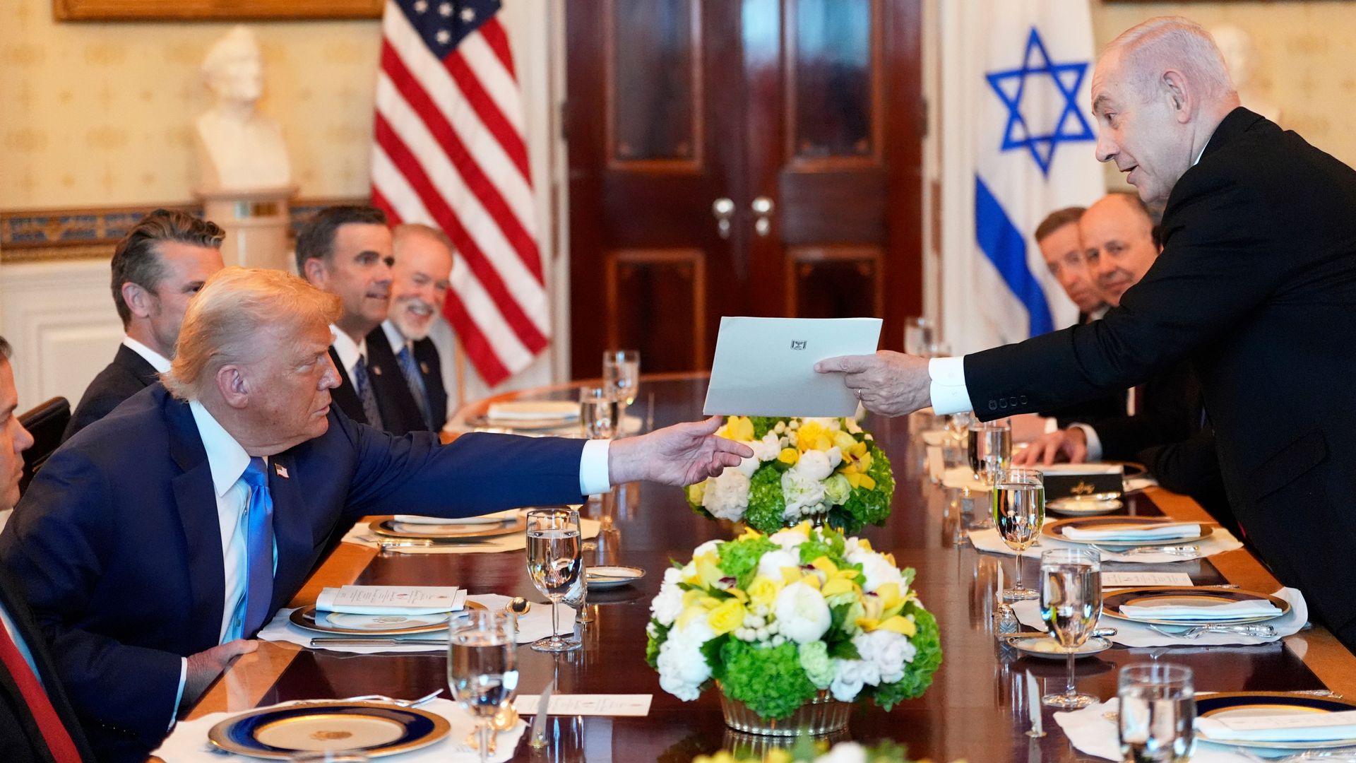 Trump applying ‘heavy pressure’ on Netanyahu to end Gaza war, sources tell Sky News