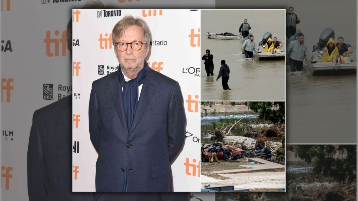 Story of Eric Clapton paying funeral expenses of Texas flood victims doesn’t hold water