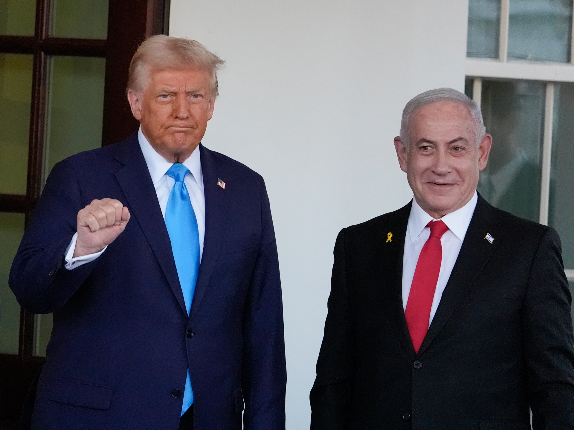 Trump, Israel’s Netanyahu meet for a second time about a ceasefire in Gaza