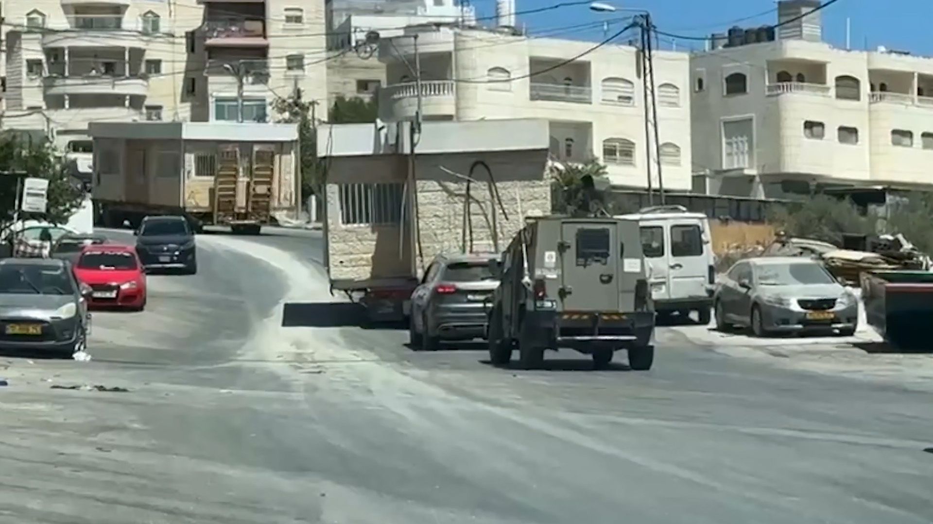 Israel installs mobile housing units in Palestinian-controlled Hebron